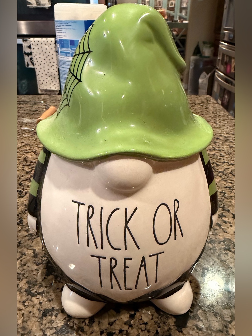 Rae Dunn Ceramic Halloween 'Trick or Treat' Gnome